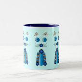 Tasse 2 Couleurs CAT bleu (Centre)
