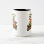 Tasse 2 Couleurs cat book (Centre)