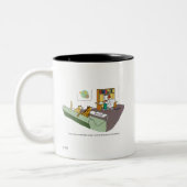 Tasse 2 Couleurs Cat Talk (Gauche)