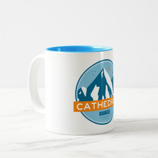 Tasse 2 Couleurs Cathedral Range California (Devant gauche)