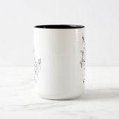 Tasse 2 Couleurs Cathédrale gothique blanche (Centre)