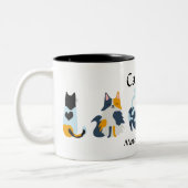 Tasse 2 Couleurs Catleesi, Mère des Chats (Gauche)