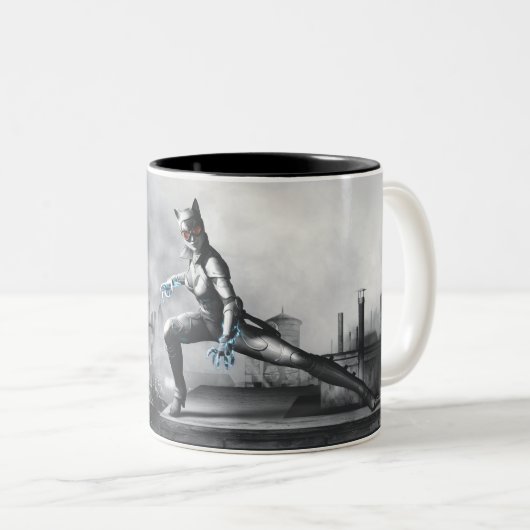 Tasse 2 Couleurs Catwoman - Lightning (Devant droit)