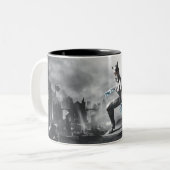 Tasse 2 Couleurs Catwoman - Lightning (Devant gauche)
