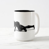 Tasse 2 Couleurs Catwoman Lurking (Devant droit)