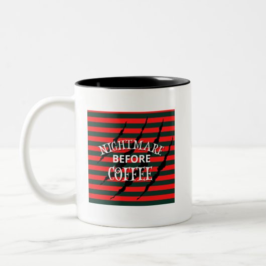 Tasse 2 Couleurs Cauchemar Avant Café (Gauche)