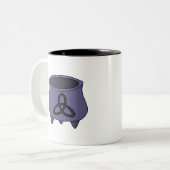 Tasse 2 Couleurs Cauldron de Triquetra (Devant gauche)