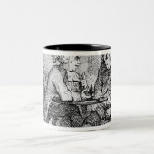 Tasse 2 Couleurs Causerie, illustration (Centre)