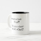 Tasse 2 Couleurs Causons (Devant gauche)