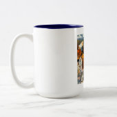 Tasse 2 Couleurs Cavalier arabe (Gauche)