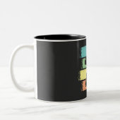 Tasse 2 Couleurs Cavalier d'échecs Rétro (Gauche)