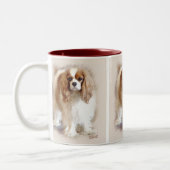 Tasse 2 Couleurs Cavalier King Charles Spaniel (Gauche)