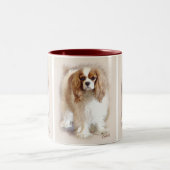 Tasse 2 Couleurs Cavalier King Charles Spaniel (Centre)