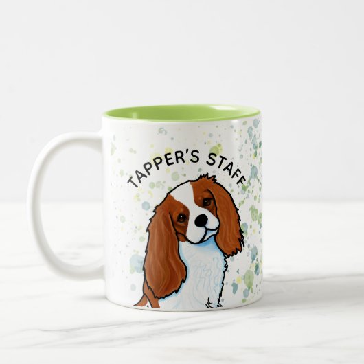 Tasse 2 Couleurs Cavalier King Charles Spaniel (Gauche)