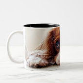 Tasse 2 Couleurs Cavalier King Charles Spaniel (Gauche)