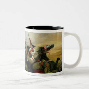 Tasse 2 Couleurs Cavaliers marocains dans l'action militaire, 1832