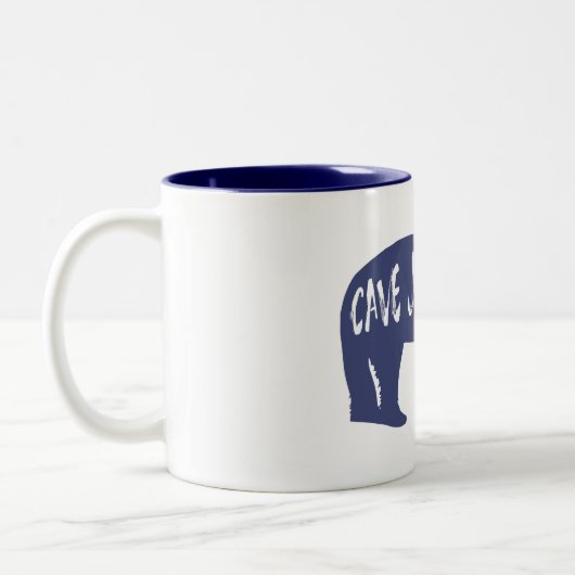 Tasse 2 Couleurs Cave Junction Oregon Bear (Gauche)