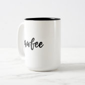 Tasse 2 Couleurs Cawfee (Devant gauche)