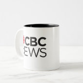 Tasse 2 Couleurs CBC News (Devant gauche)