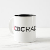 Tasse 2 Couleurs CBC Radio One (Devant gauche)