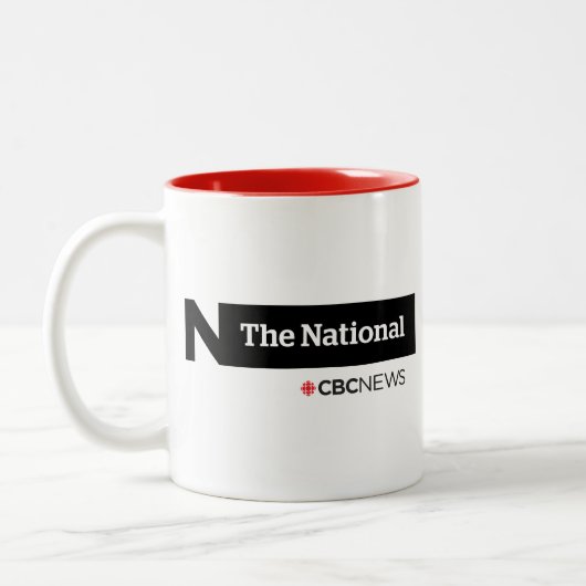 Tasse 2 Couleurs CBC The National (Gauche)