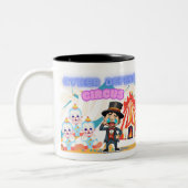 Tasse 2 Couleurs CDC - Cyber Défense Circus ! (Gauche)