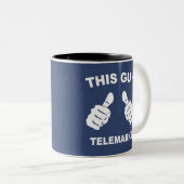 Tasse 2 Couleurs Ce Guy Telemmarks (Devant droit)