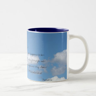 Tasse 2 Couleurs Ce monde n'est pas mon à la maison…
