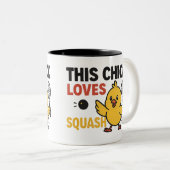 Tasse 2 Couleurs Ce Petit Aime Le Squash (Devant droit)