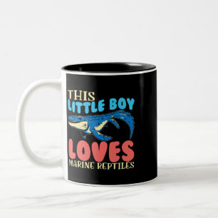 Tasse 2 Couleurs Ce Petit Garçon Aime Les Reptiles Marins Mosasauru