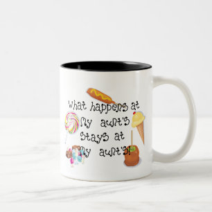 Tasse 2 Couleurs Ce qui se produit chez STAYS de ma tante à ma