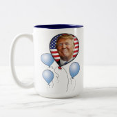 Tasse 2 Couleurs Célébrez avec l'atout (Gauche)