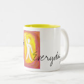 Tasse 2 Couleurs Célébrez quotidien ! (Devant droit)