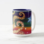 Tasse 2 Couleurs Céleste (Devant droit)