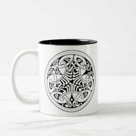Tasse 2 Couleurs Celtique 1 (Gauche)