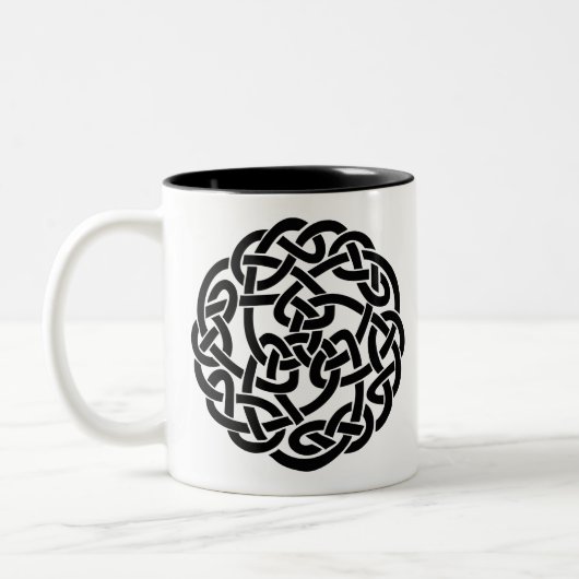 Tasse 2 Couleurs Celtique 2 (Gauche)