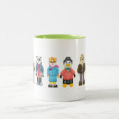 Tasse 2 Couleurs Centres serveurs de pixel de Webkinz (Centre)