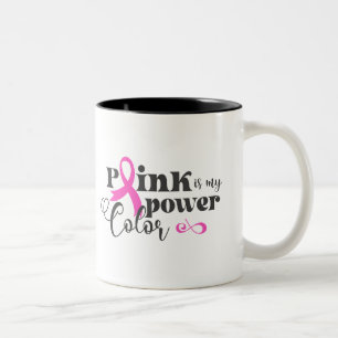 Tasse 2 Couleurs Céramique Café Mug-Breast Cancer