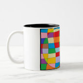 Tasse 2 Couleurs Cercle coloré (Gauche)