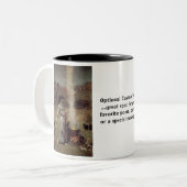 Tasse 2 Couleurs Cercle magique (Devant gauche)