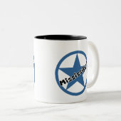 Tasse 2 Couleurs Cercle Mississippi (Devant droit)