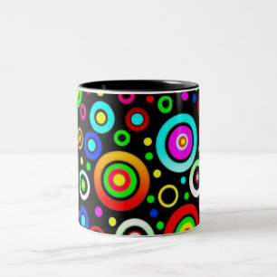 Tasse 2 Couleurs Cercles colorés