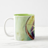 Tasse 2 Couleurs Cercles dans des cercles (Gauche)