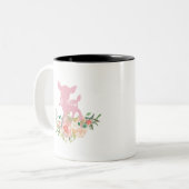 Tasse 2 Couleurs cerf (Devant gauche)