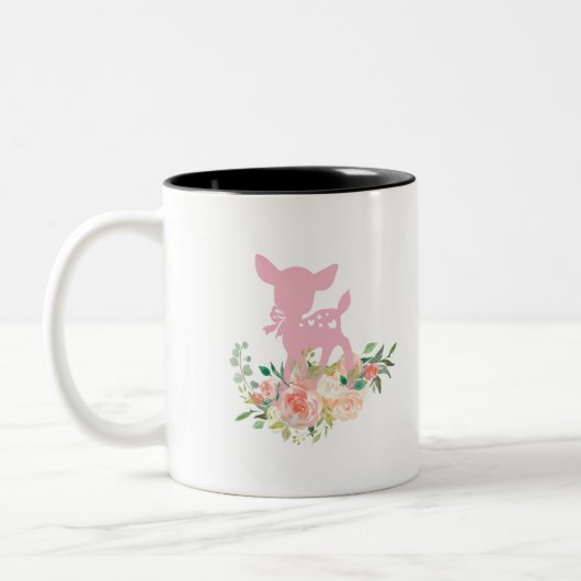 Tasse 2 Couleurs cerf (Gauche)