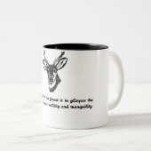 Tasse 2 Couleurs cerf (Devant droit)