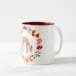 Tasse 2 Couleurs Cerf d'automne