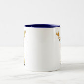 Tasse 2 Couleurs Cerf mignon (Centre)