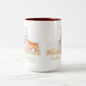 Tasse 2 Couleurs Cerf qui rode (Centre)