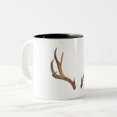 Tasse 2 Couleurs Cerfs communs en dix points (Devant gauche)